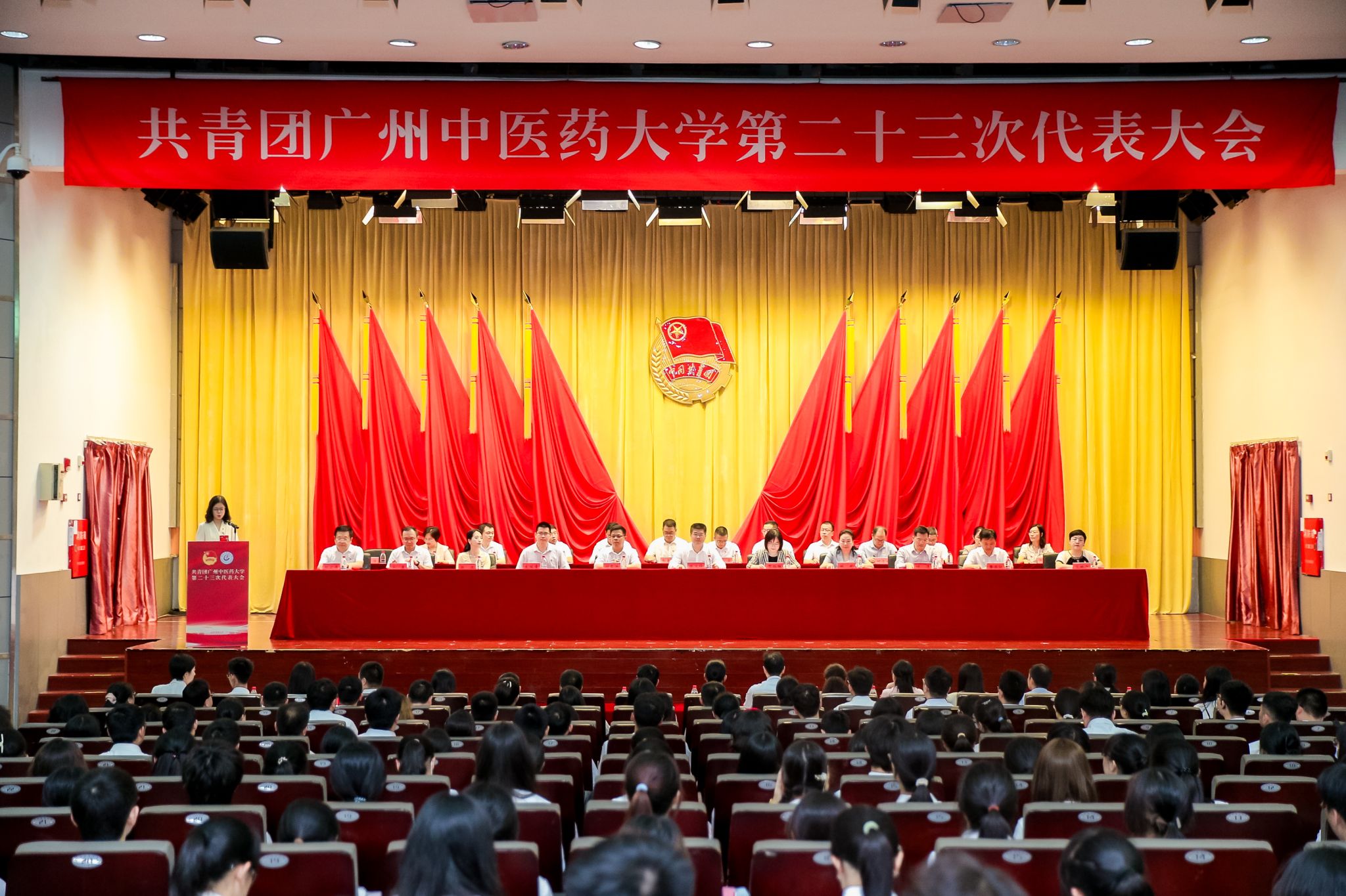 共青团mg冰球突破试玩第二十三次代表大会隆重召开